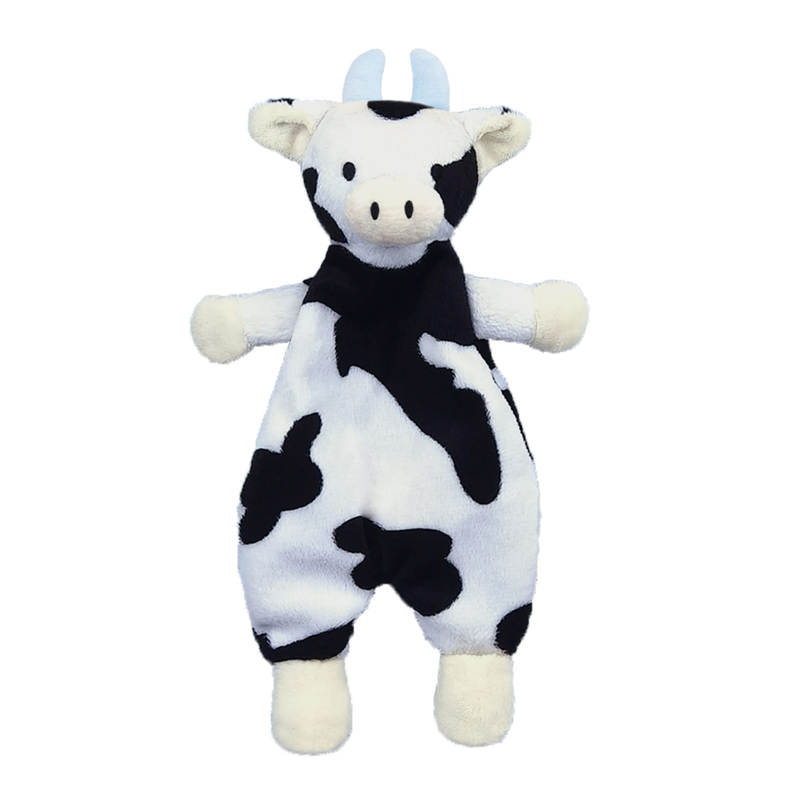Doindute cow lovie blanket, 10-inch security companion for babies.