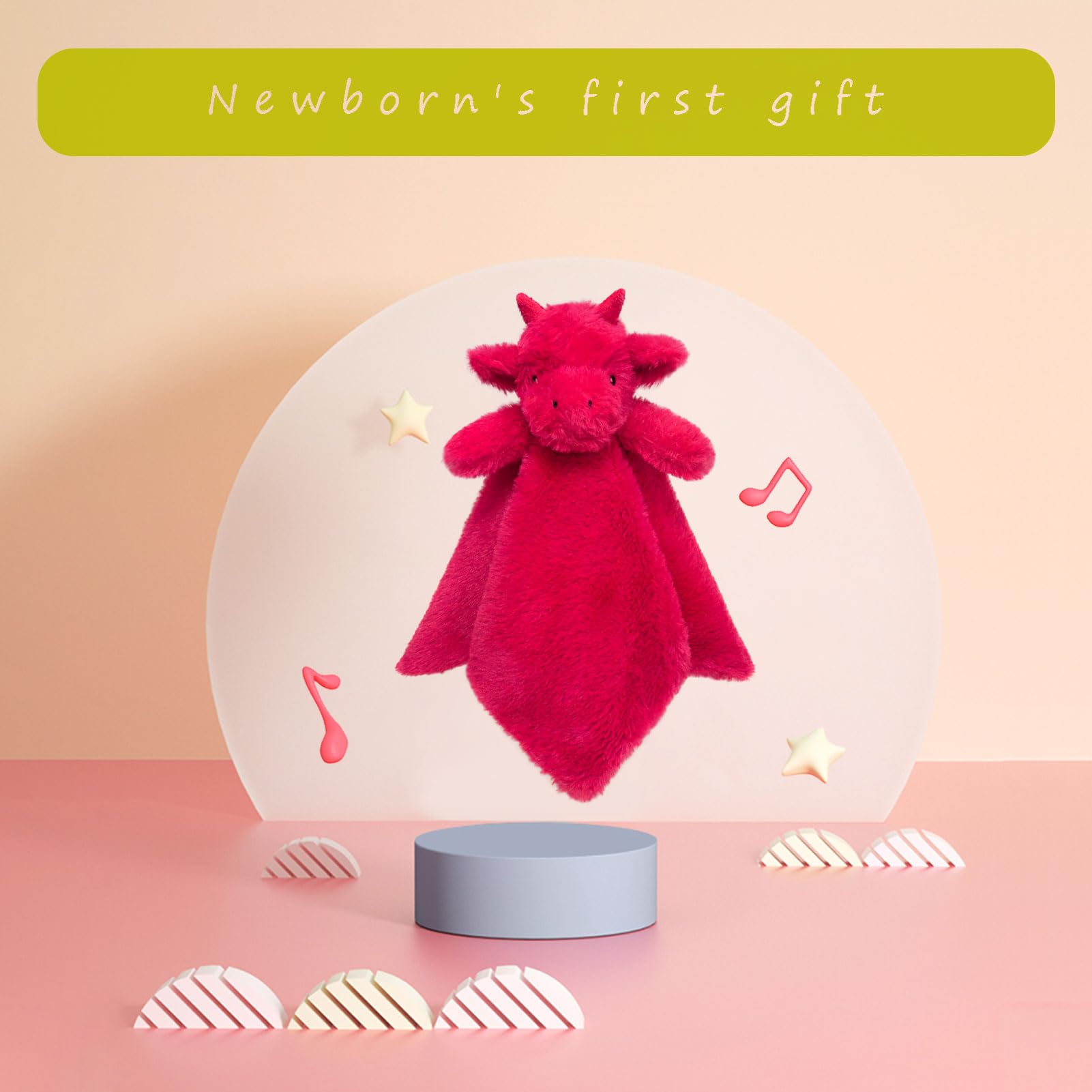 Doindute cute dragon nursery gift ideal for baby showers and first snuggles.