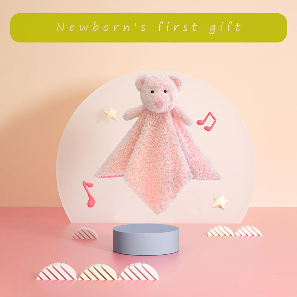 Doindute embroidered eyes and nose add lasting charm and safety.