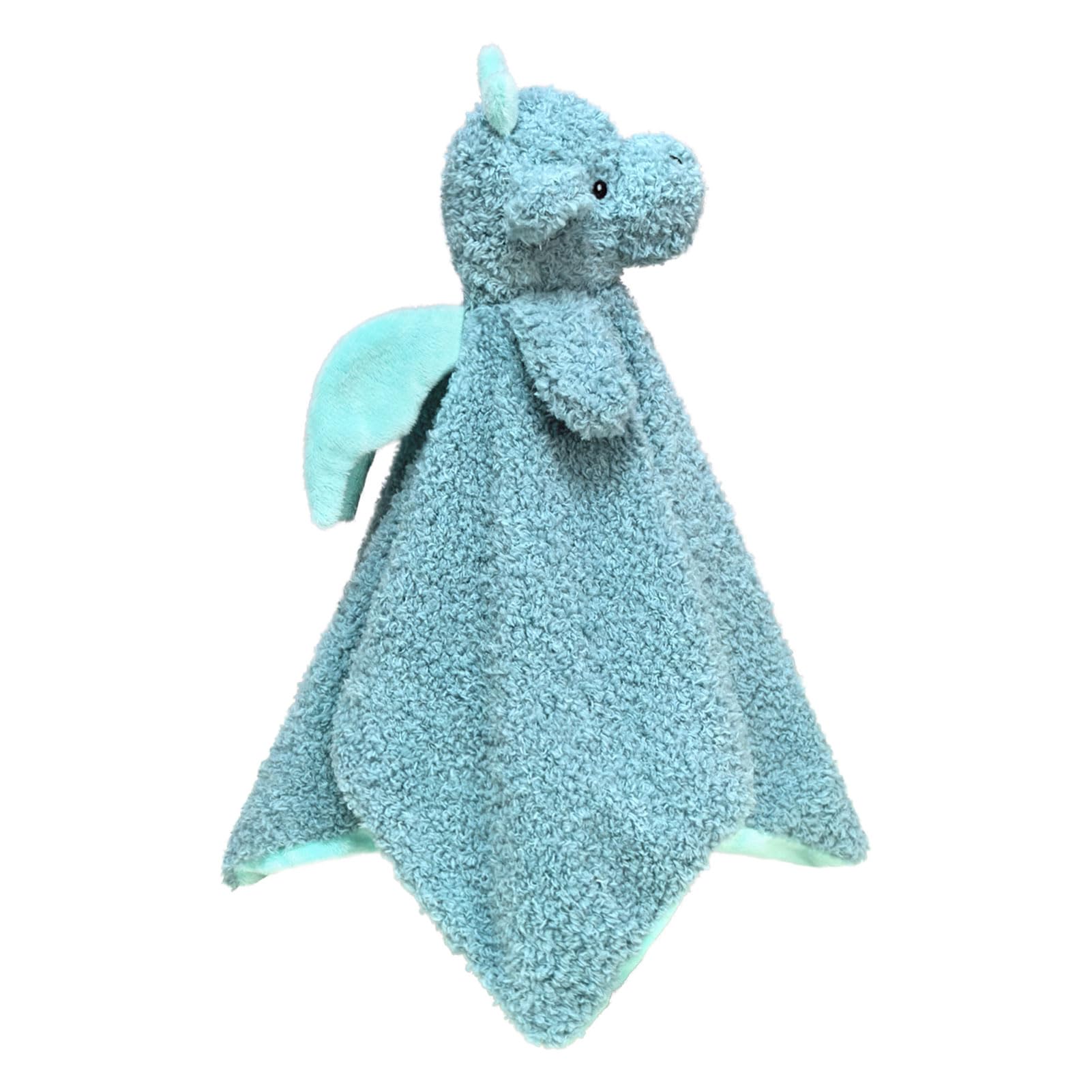 Doindute embroidered eyes and nose details for a safe security blanket