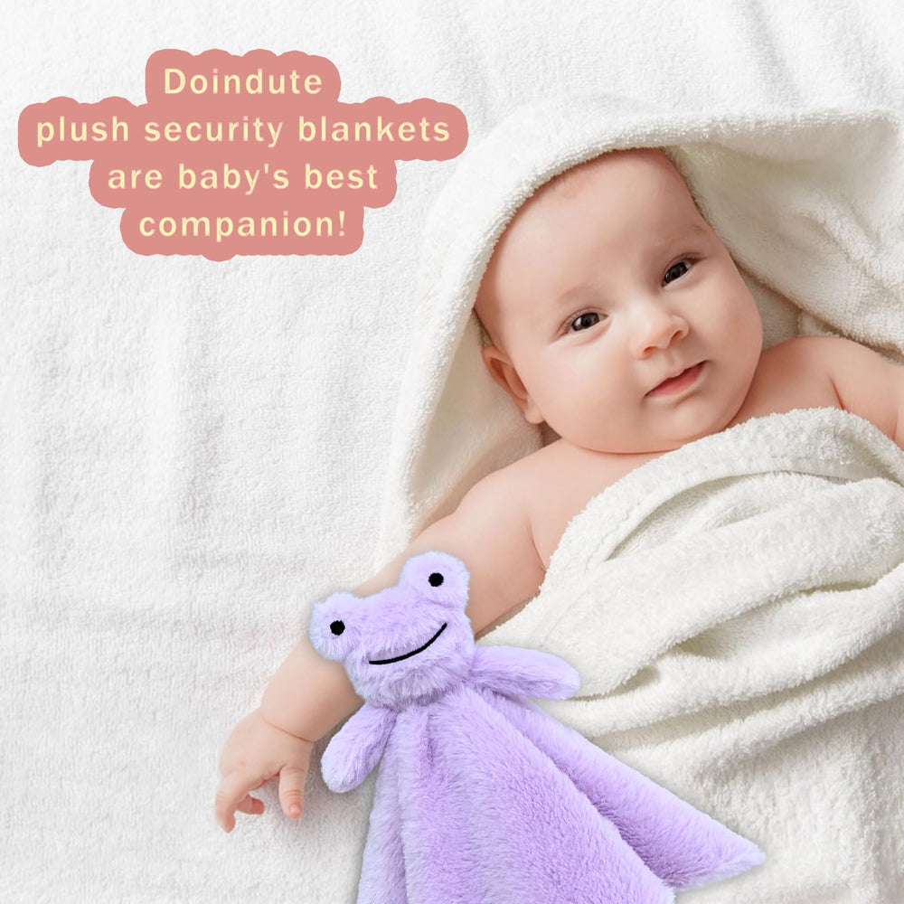 Doindute gift-ready frog lovie makes a sweet baby shower present.
