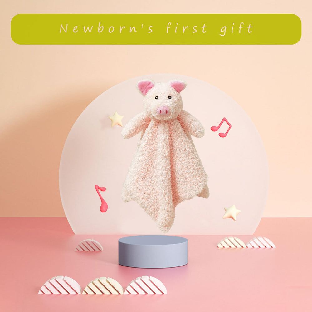 Doindute pig lovie soothing bedtime companion for quiet nights.