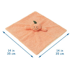 Doindute pumpkin plush toy with embroidered face for gentle play
