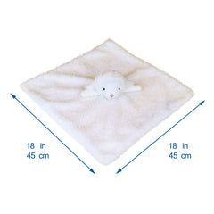 Doindute soft sheep with embroidered eyes and nose highlight baby-safe design