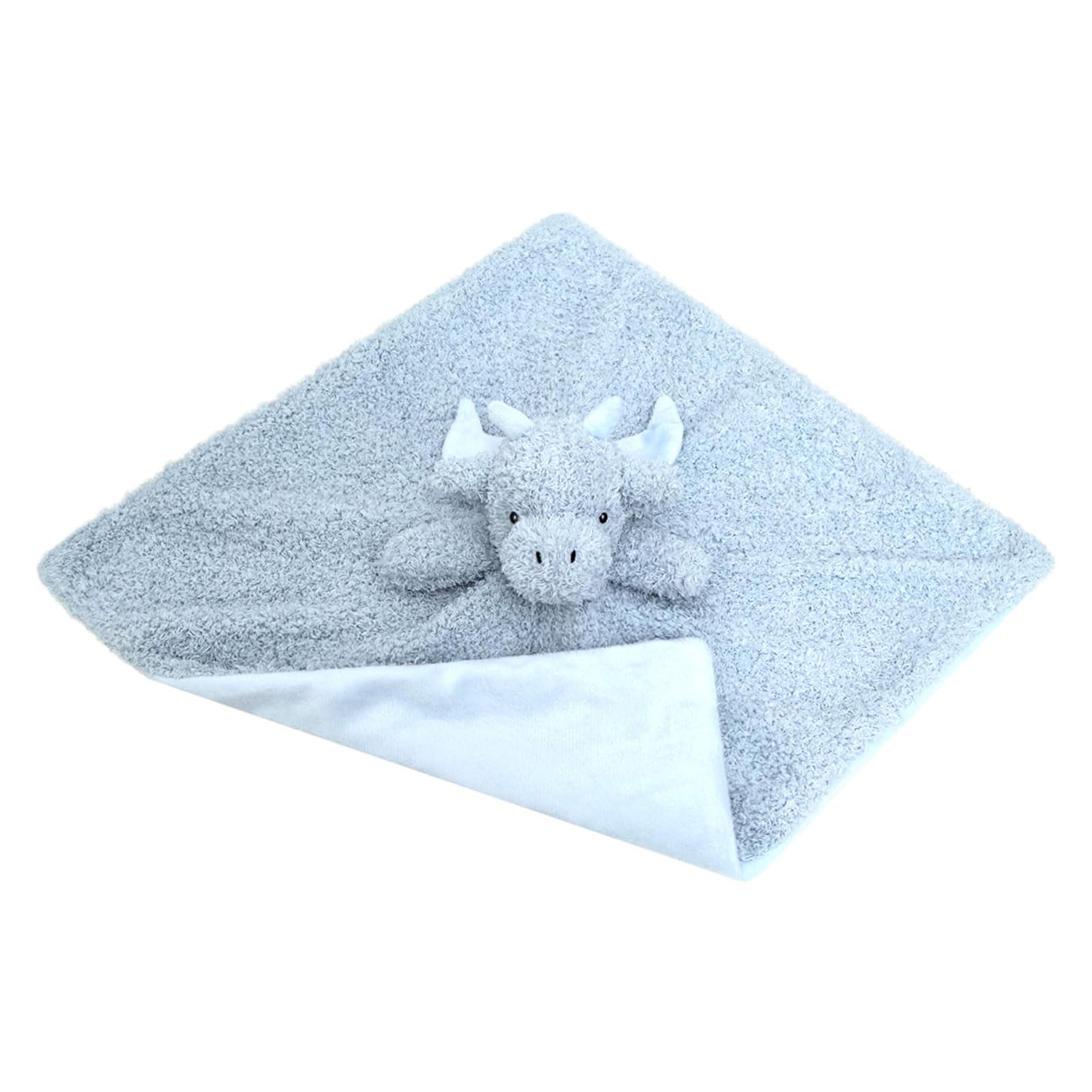 Doindute soft velour fabric texture highlights ultra-soft touch during cuddles.