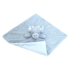 Doindute soft velour fabric texture highlights ultra-soft touch during cuddles.
