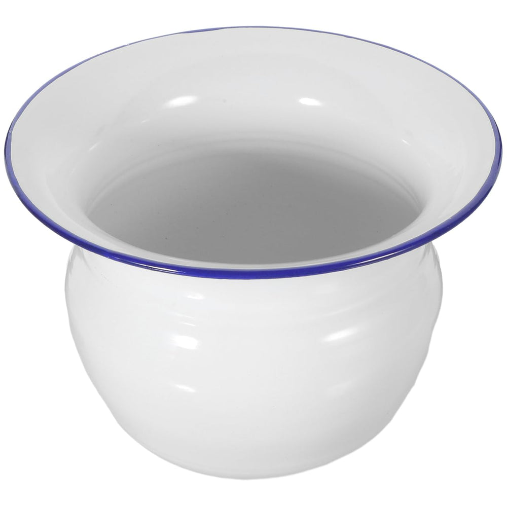 DOITOOL chamber pot enamel urinal bottle with stable, durable surface for home travel use