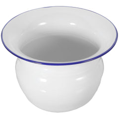 DOITOOL chamber pot enamel urinal bottle with stable, durable surface for home travel use