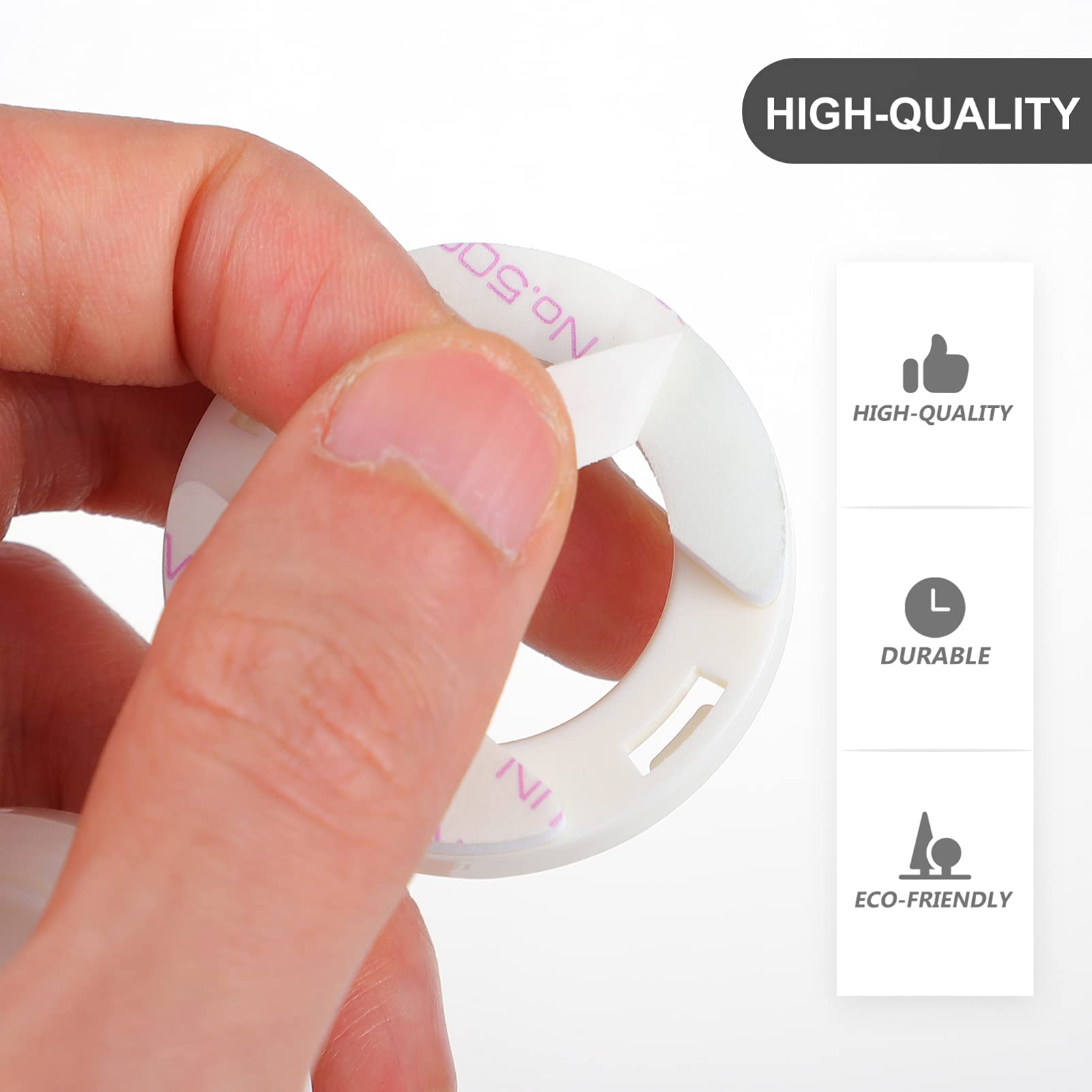 DOITOOL child safety locks provide quick, tape-on installation.