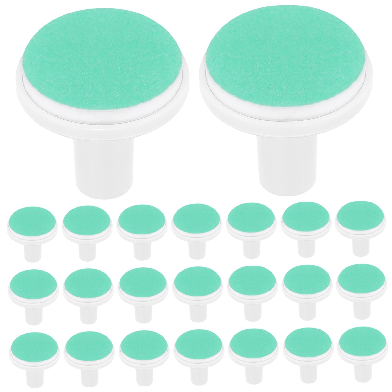DOITOOL baby nail file pads packaging showing a 24-pack for safe toddler grooming.