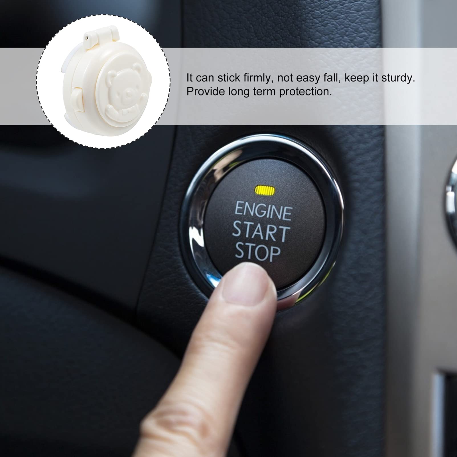 DOITOOL dryer button cover prevents unintended starts and energy waste.