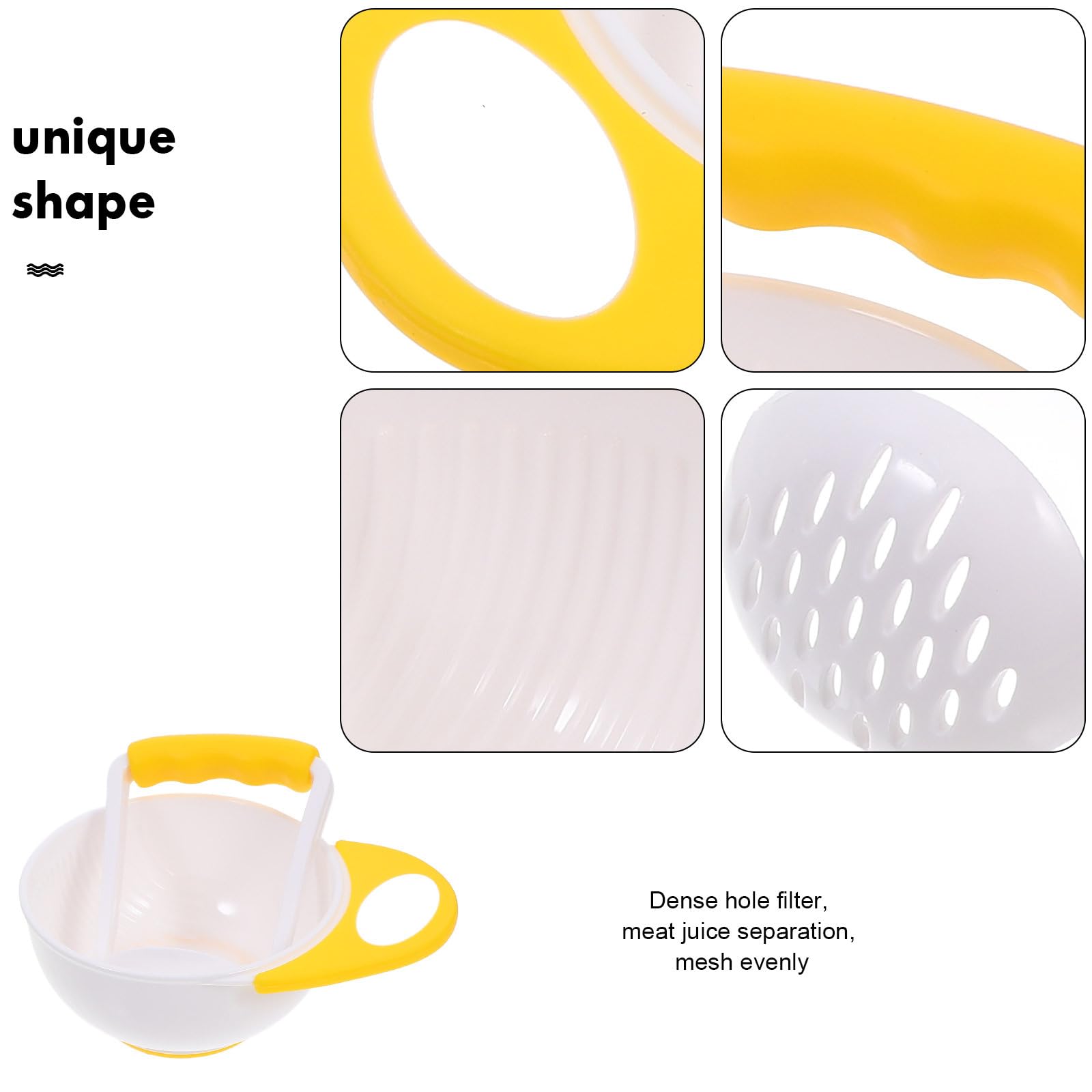 Compact dimensions for easy storage in small kitchens and travel bags.