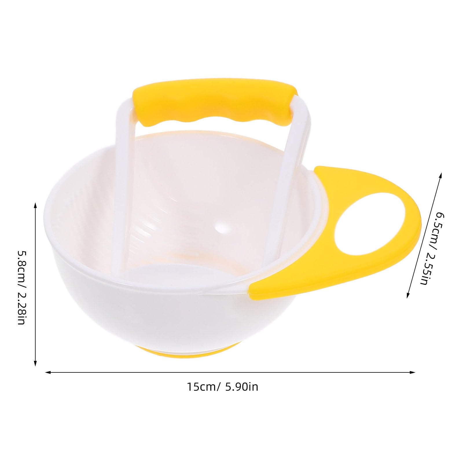Ergonomic handle detail supports steady mashing with minimal wrist strain.