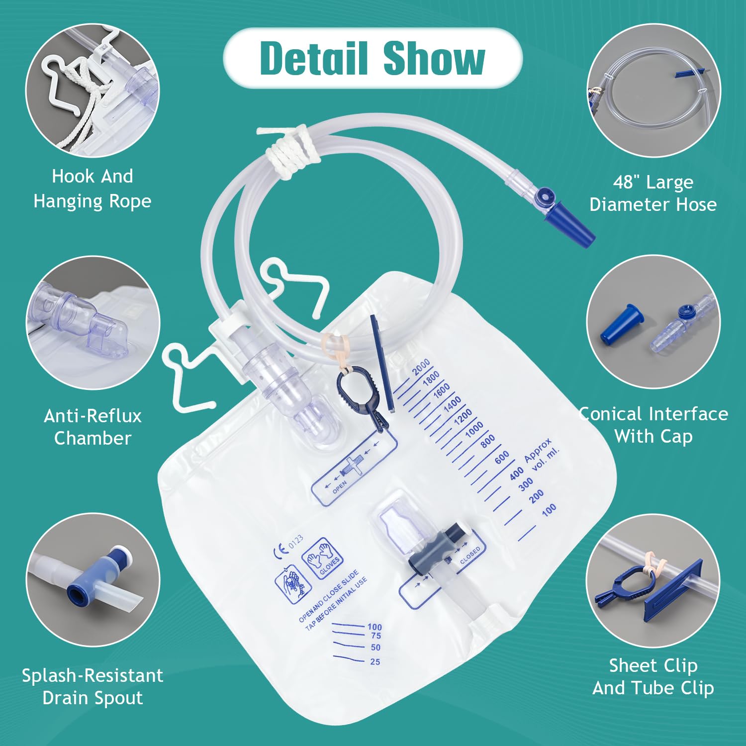 DOKIBI anti-reflux valve design preventing backflow and odors