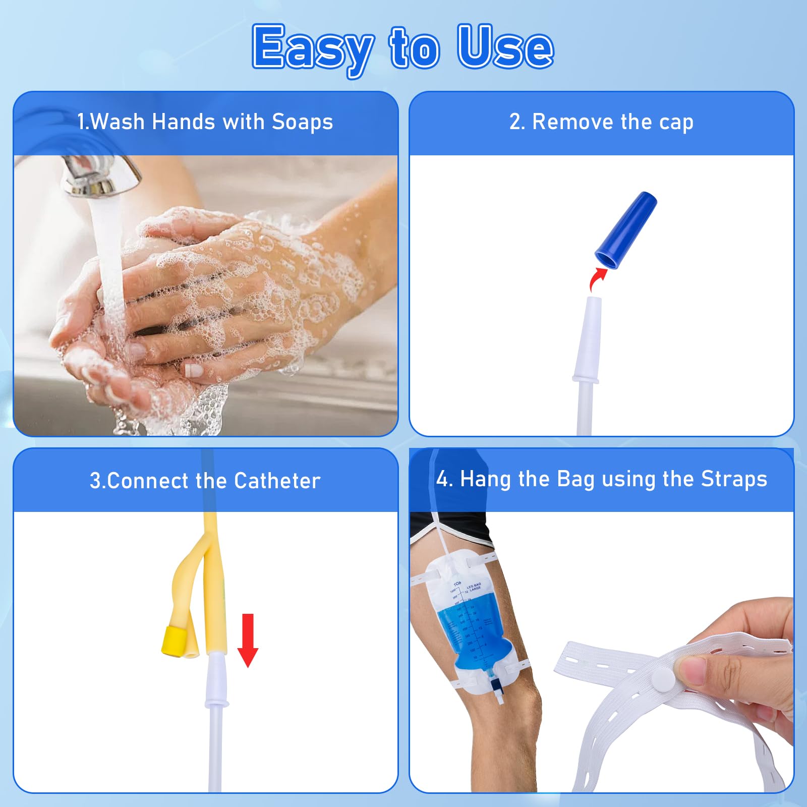 DOKIBI individually packaged bags for cleanliness and convenient storage