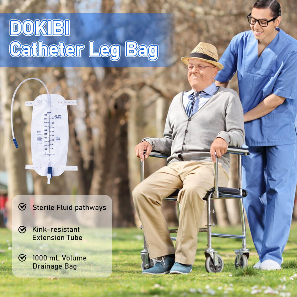 DOKIBI large-capacity 1000ml bag suitable for extended wear