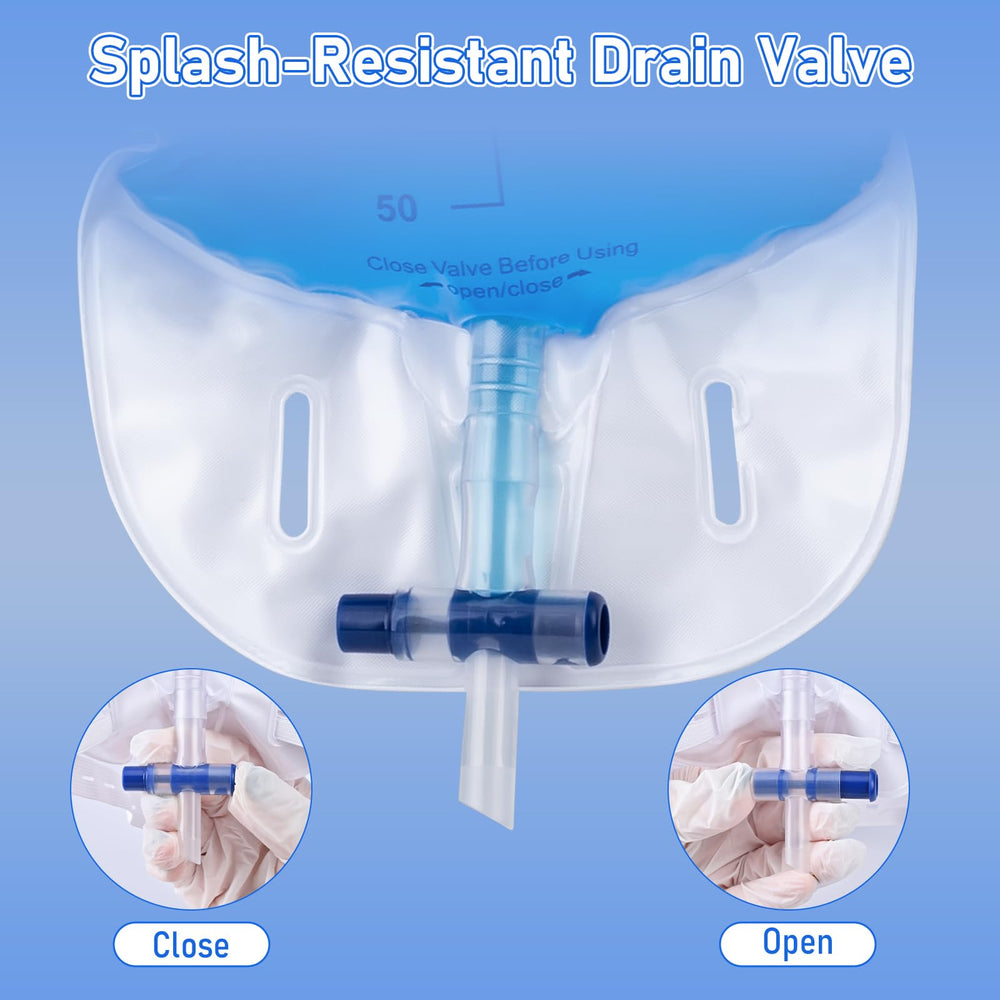 DOKIBI drainage tube extended to 18 inches for flexible placement.