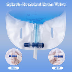 DOKIBI drainage tube extended to 18 inches for flexible placement.