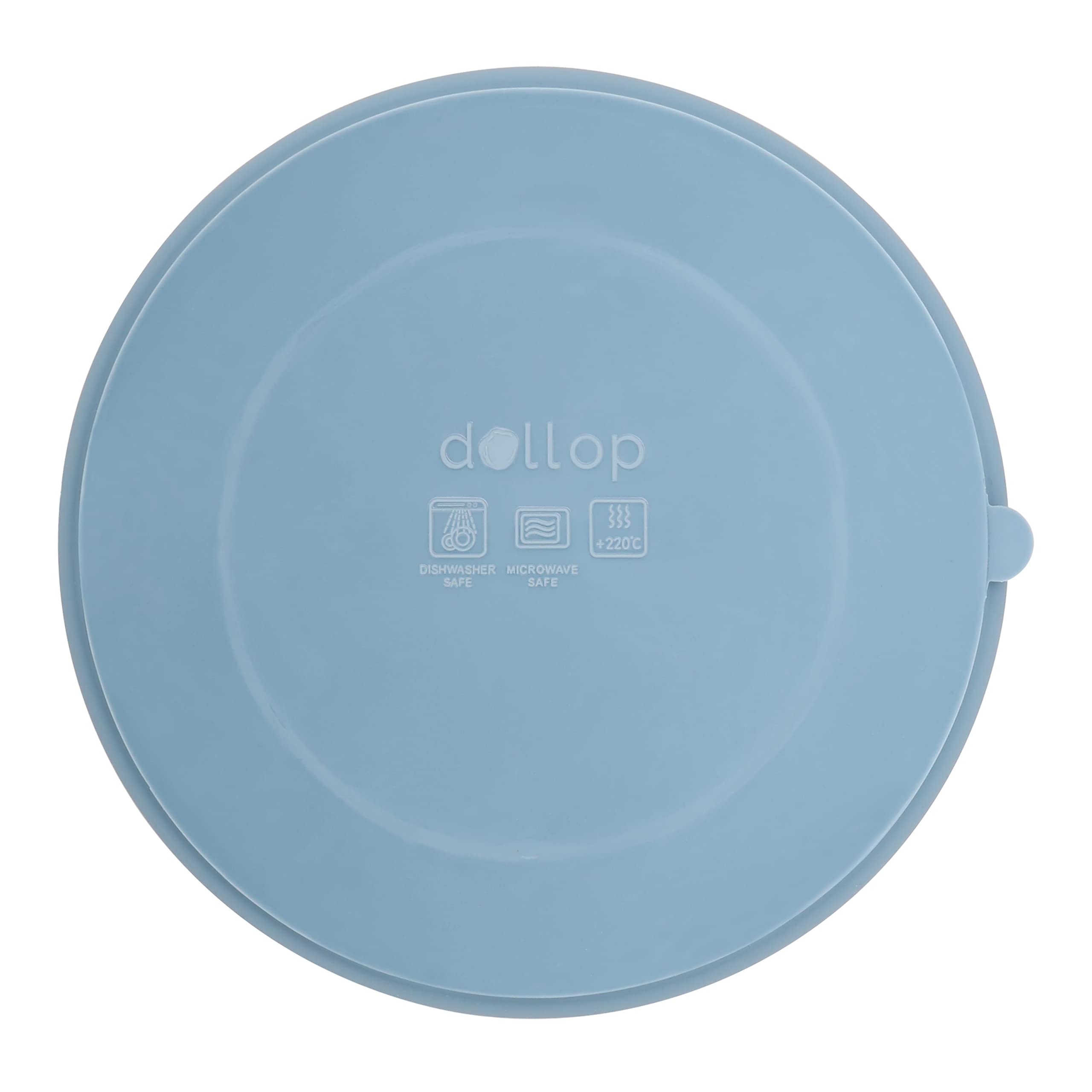 Dollop silicone surface invites playful exploration while staying put.