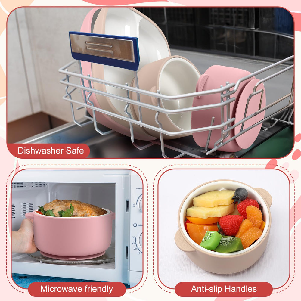 Domensi dishwasher-safe ceramic plate is microwave-friendly for quick reheats.