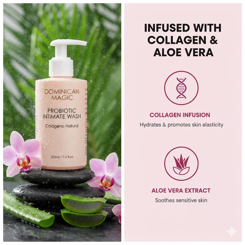 Dominican Magic hydration-focused wash on skin shows soothing, non-drying cleansing experience.