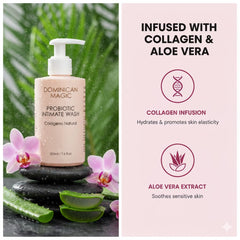 Dominican Magic hydration-focused wash on skin shows soothing, non-drying cleansing experience.