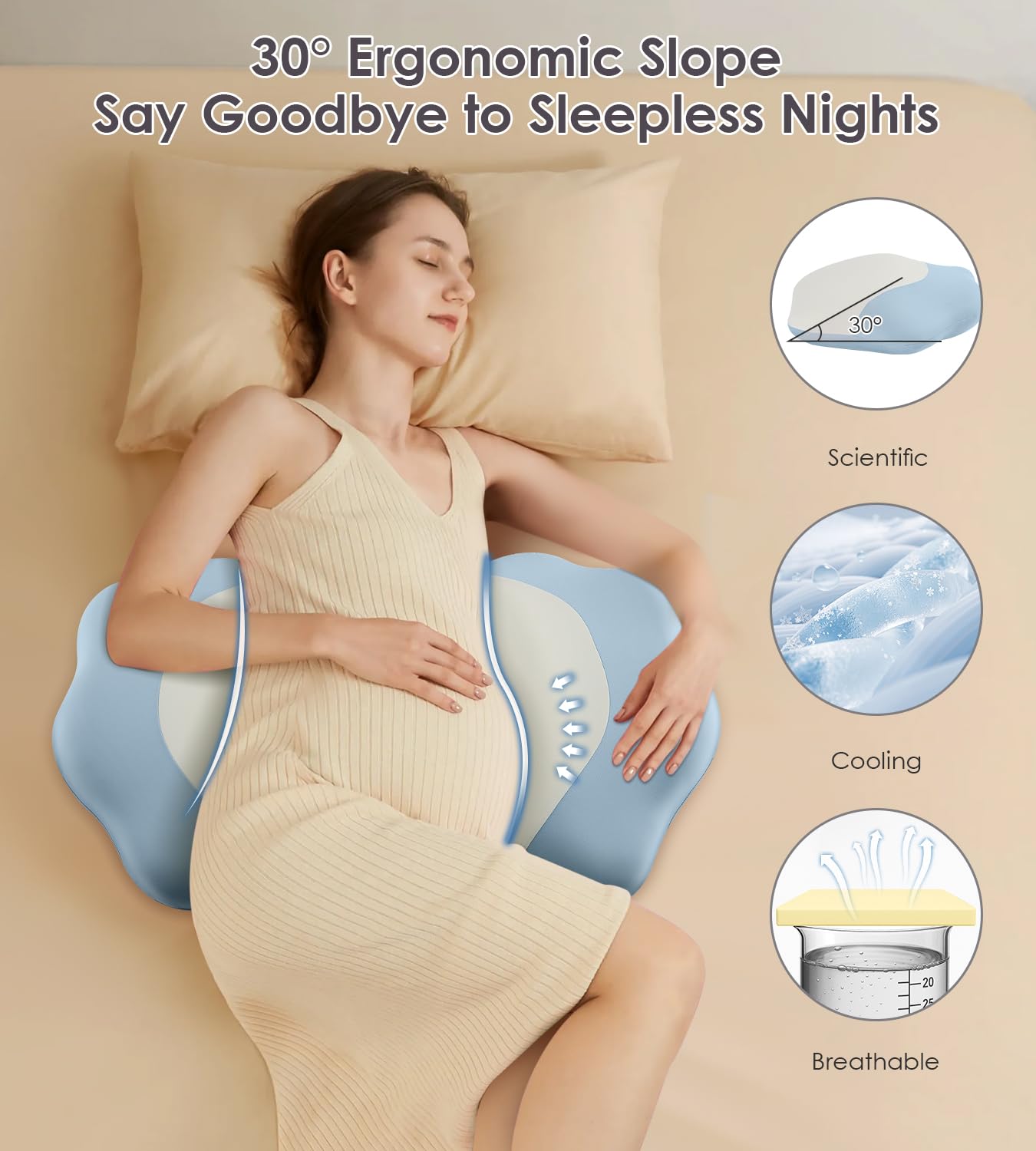 DONAMA machine-washable cover simplifies care and upkeep.