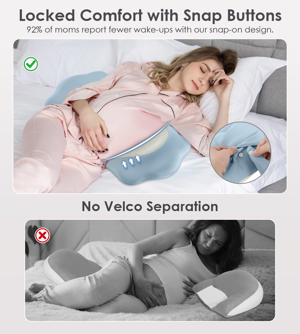 DONAMA icy-silk breathable cover keeps you cool and dry.