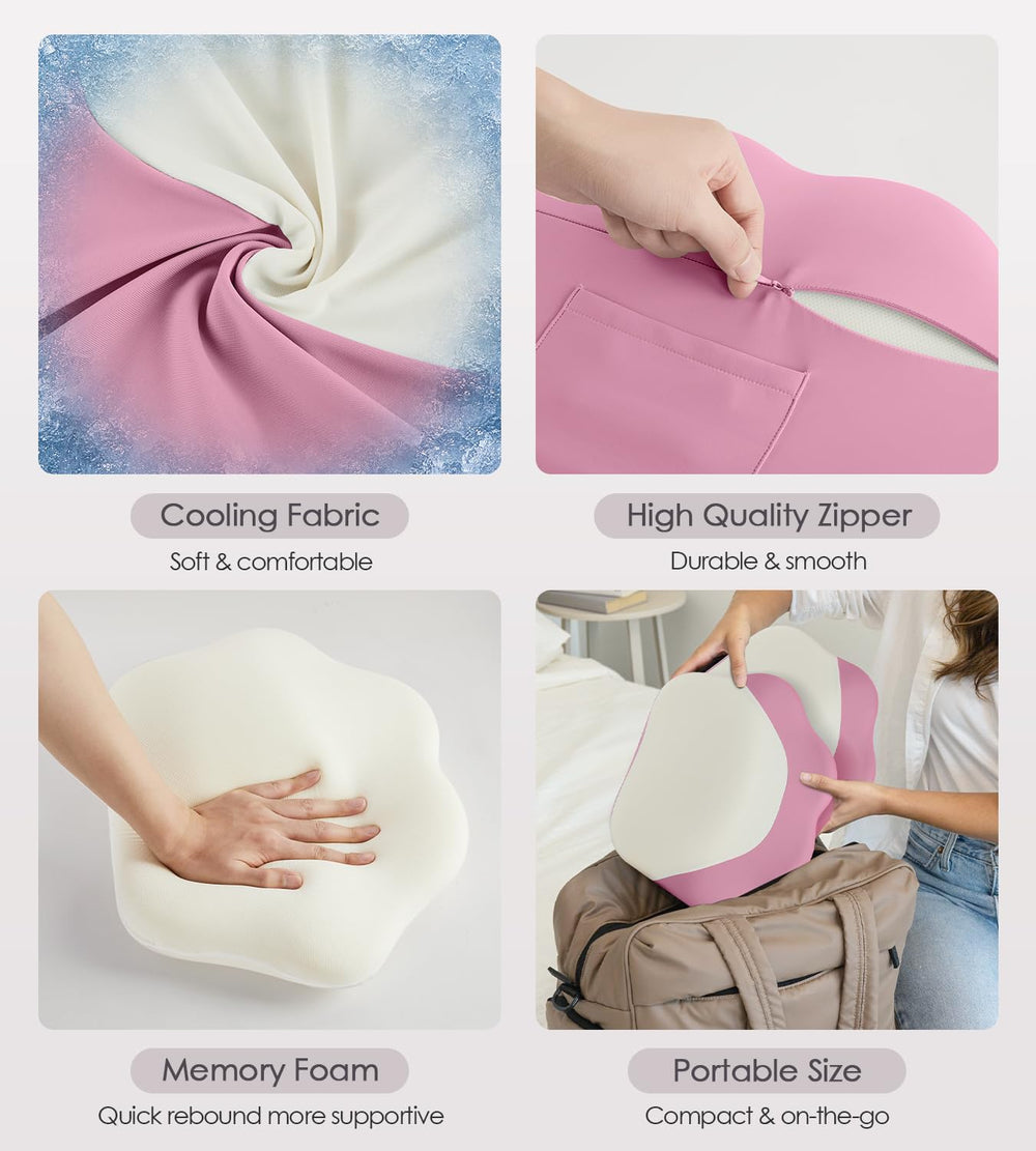 Machine-washable cover with durable foam for long lasting use