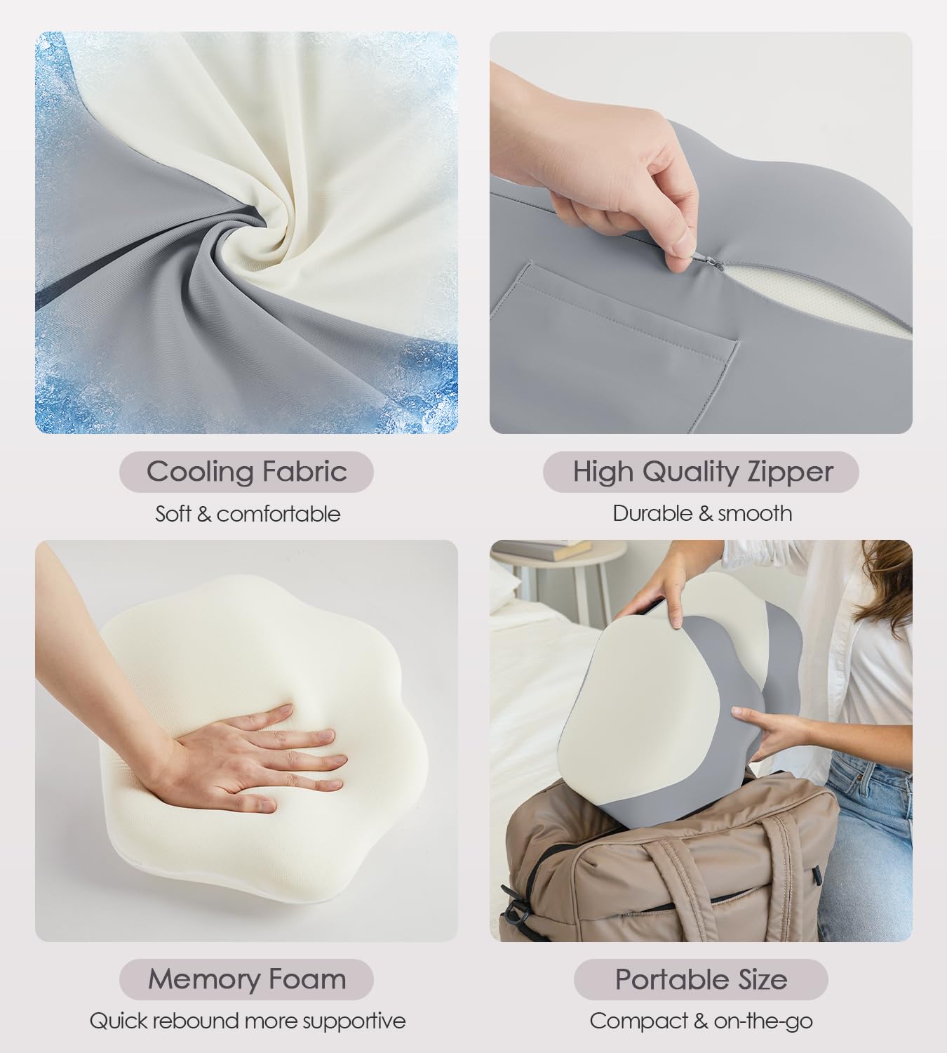 DONAMA machine-washable cover for easy care and freshness