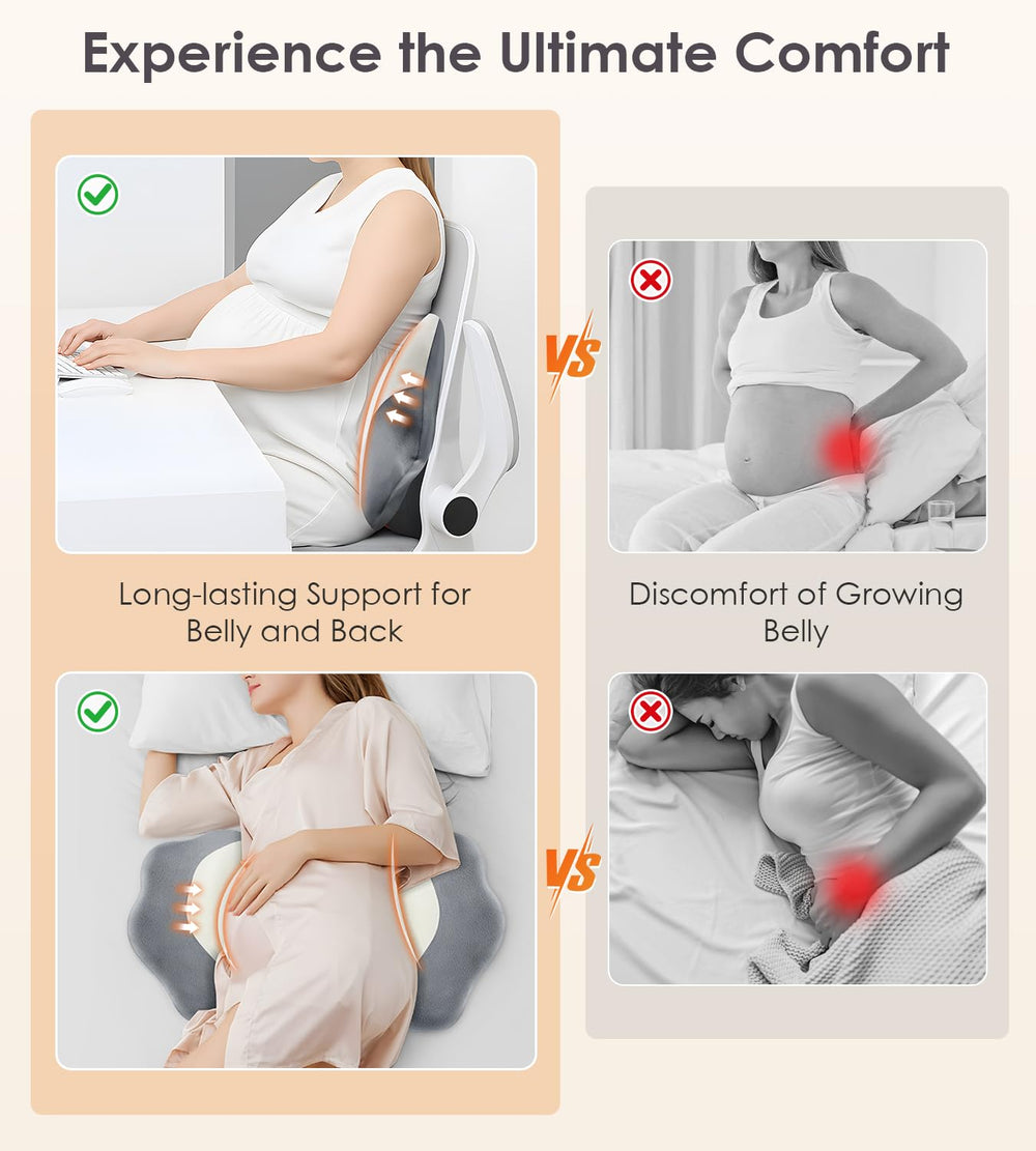 DONAMA compact travel size pillow fits beds and car seats