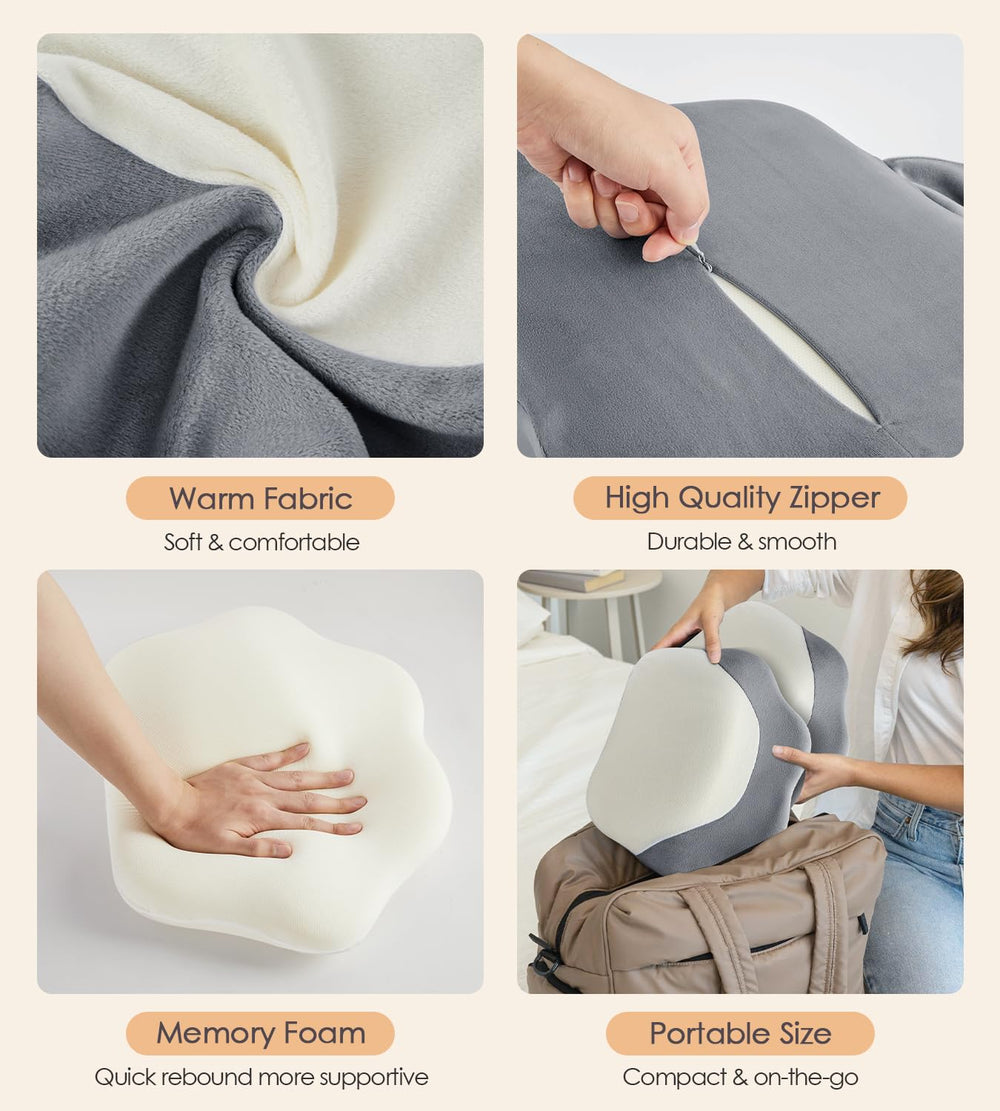 DONAMA durable memory foam core resists flattening for lasting use