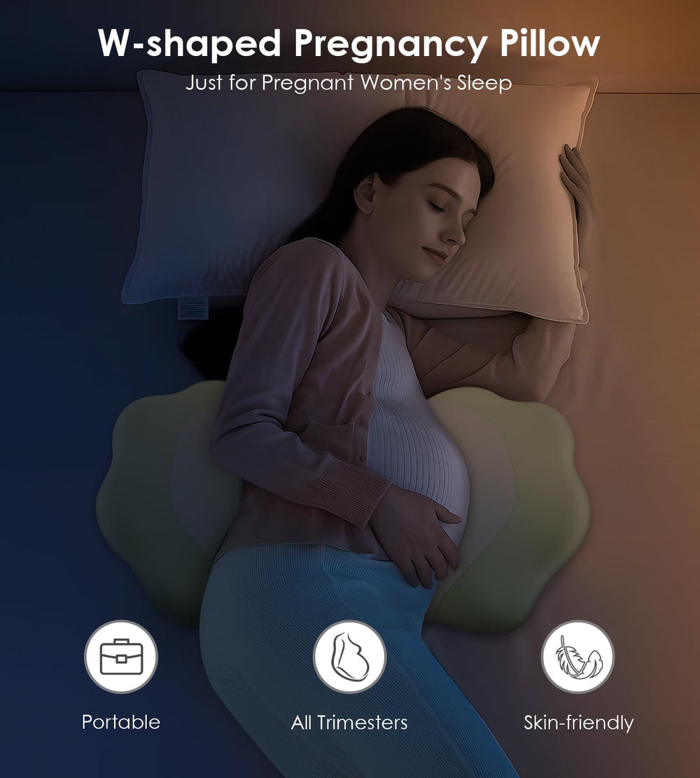 Icy-silk cooling cover on the DONAMA pillow for breathable comfort.