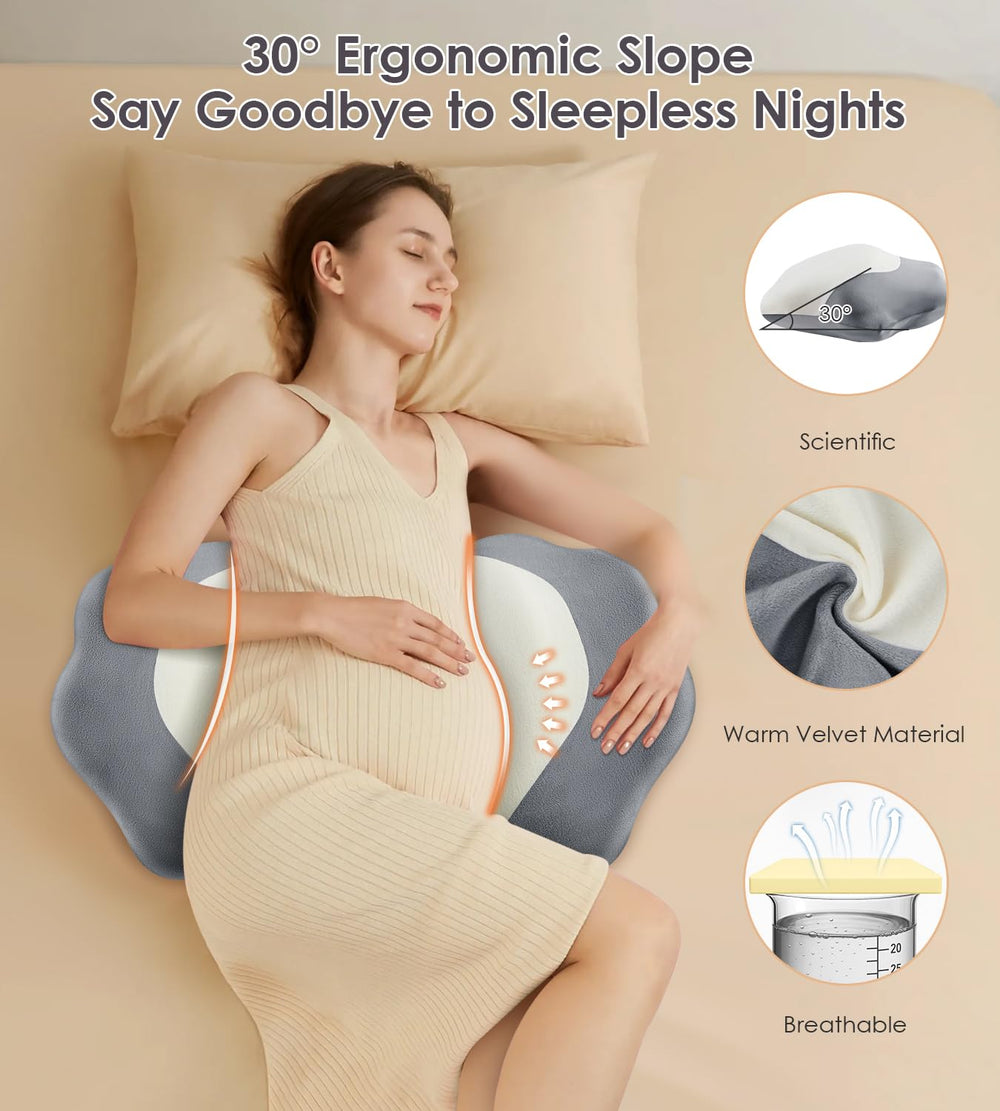 DONAMA lowered edge providing natural armrest during sleep