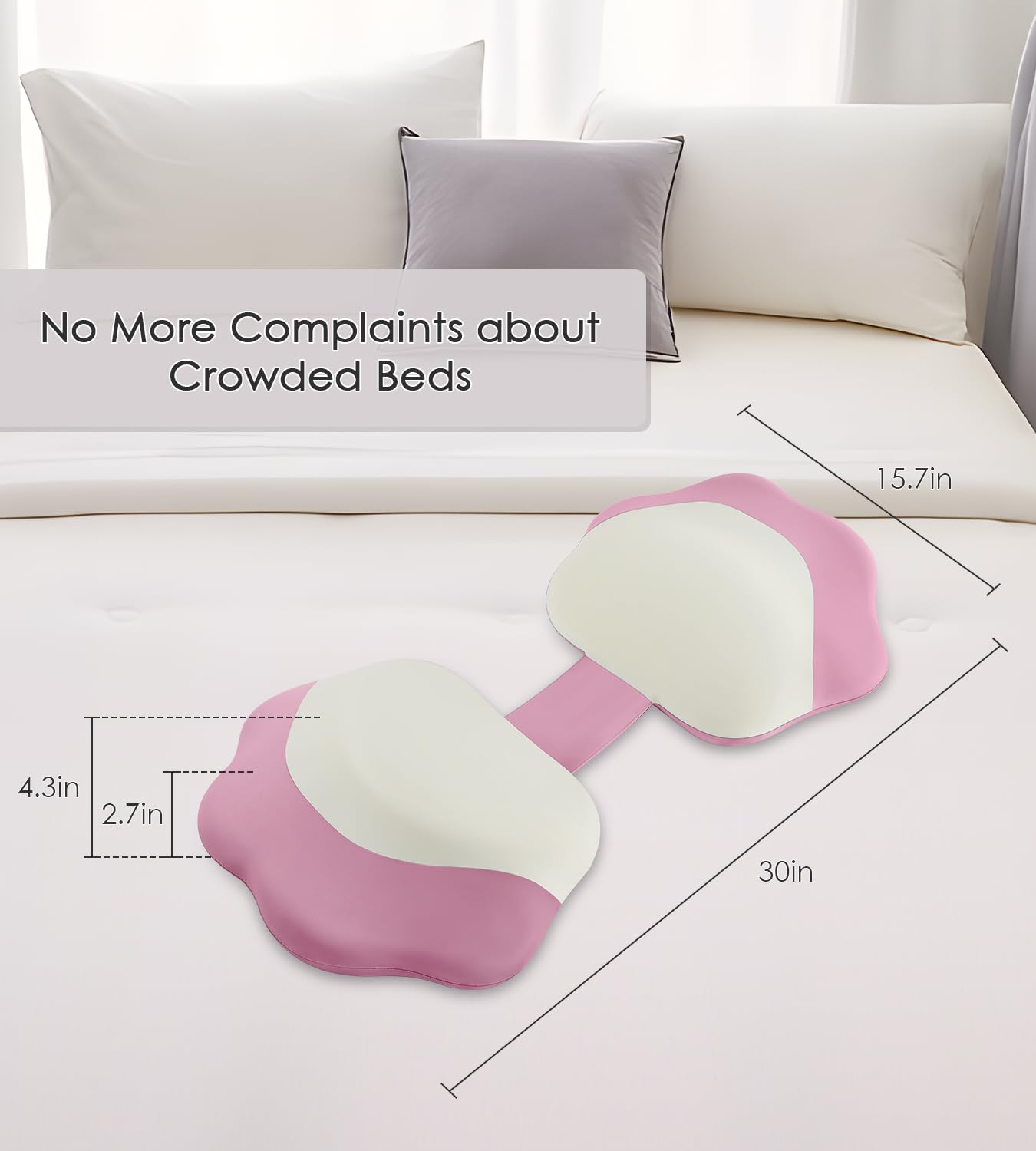 Close-up of the DONAMA W-shape cradle for ergonomic spine alignment