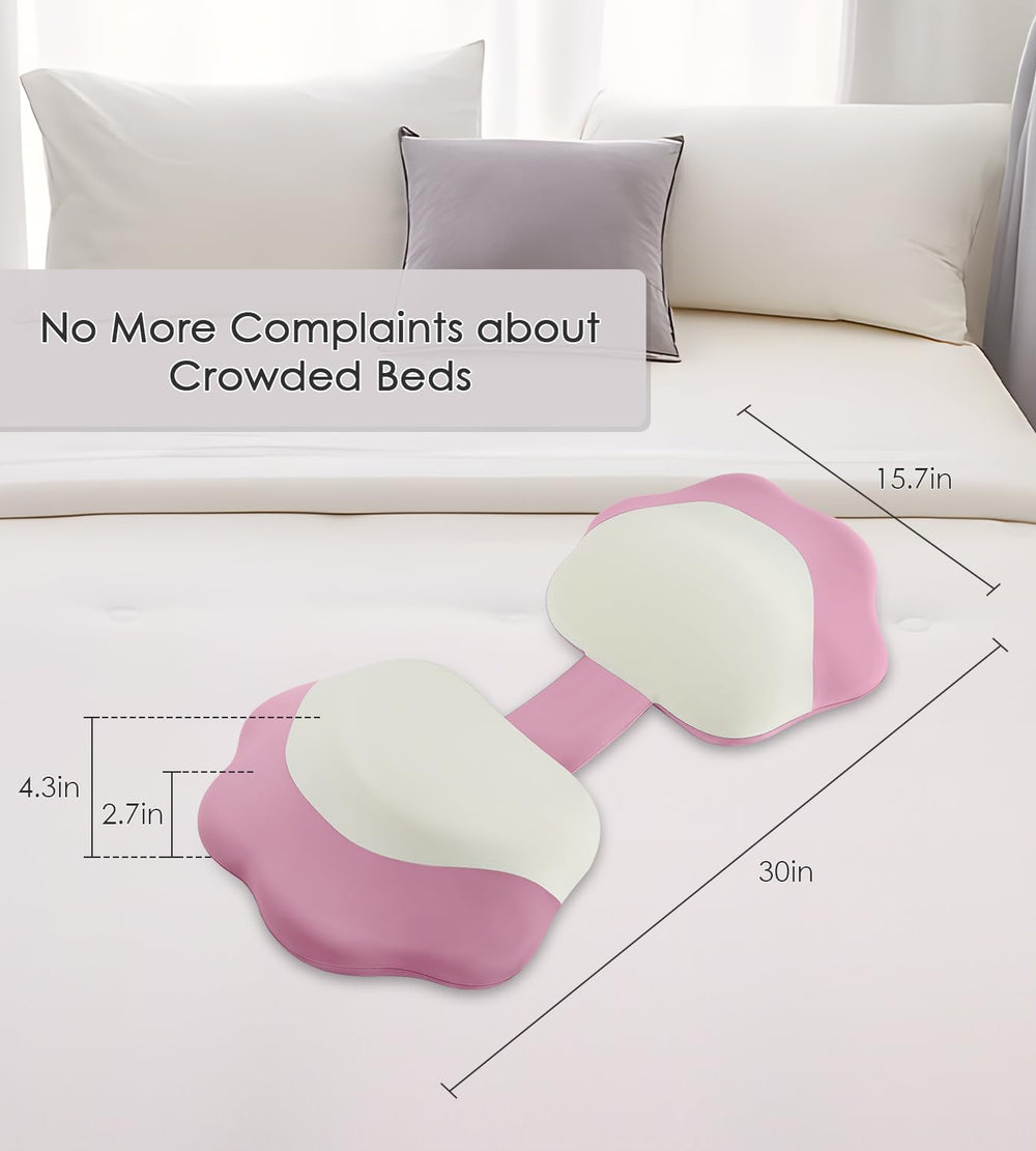 Close-up of the DONAMA W-shape cradle for ergonomic spine alignment