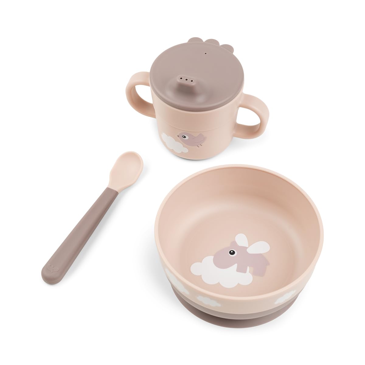 Done by Deer Foodie First Meal Set bowl with suction base for stable mealtime.