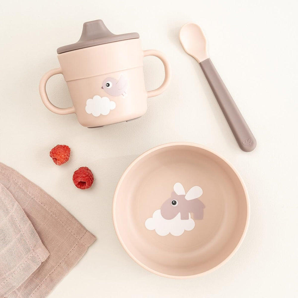 Done by Deer spoon with easy-grip handle for little hands.