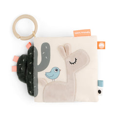 Done by Deer Lalee soft sensory book cover invites tactile exploration during tummy time.