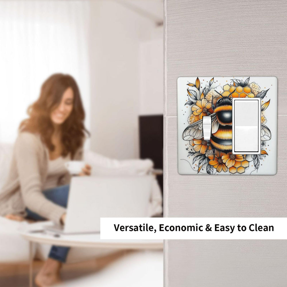 Donecmminery 1-rocker plate combines reliability with decorative detail.