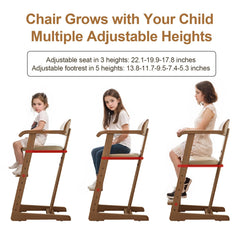 DONGMUWUJEE curved armrests provide comfortable support during meals.