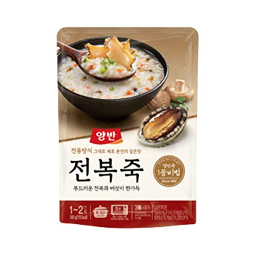 Ready-to-heat 420g Dongwon abalone porridge pouch for busy mornings
