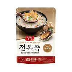 Ready-to-heat 420g Dongwon abalone porridge pouch for busy mornings