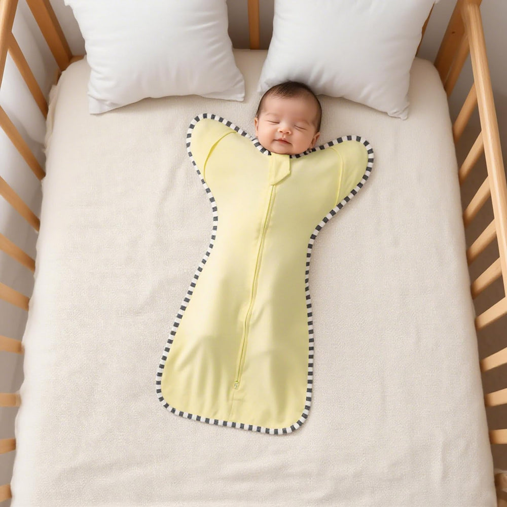 DONOMILO interior zipper guard protects baby's skin during dressing.