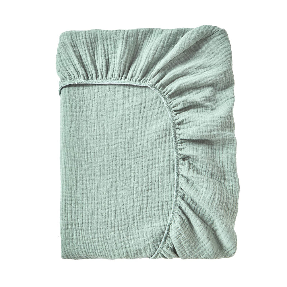 Donomilo muslin changing pad cover fits 32x16 and 34x16 pads.