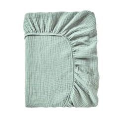 Donomilo muslin changing pad cover fits 32x16 and 34x16 pads.