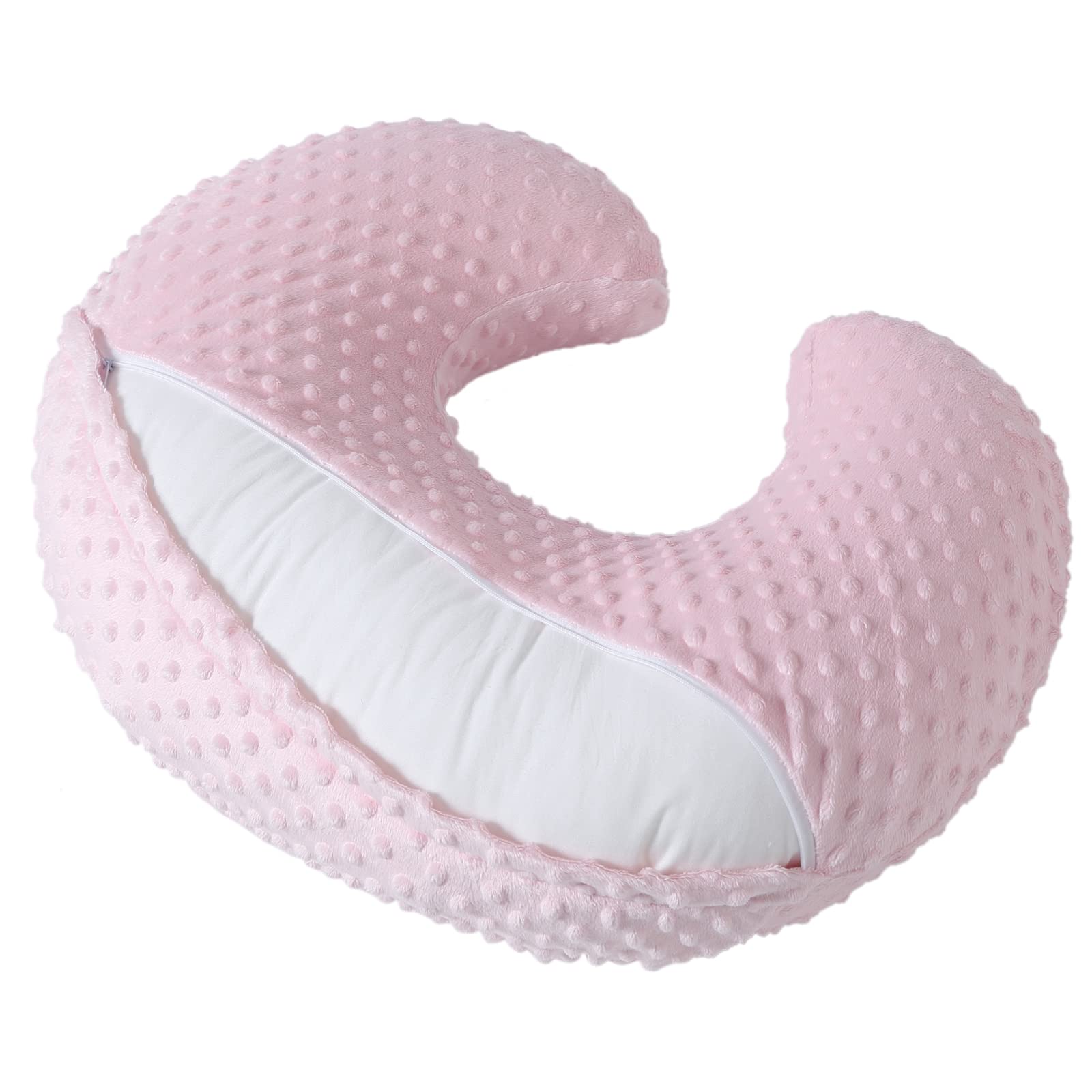 DONOMILO nursing pillow aids breastfeeding support and comfort during feeds.