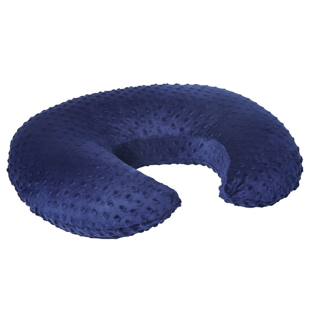 DONOMILO nursing pillow removable-dots-cover features plush texture and easy machine wash.