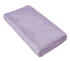 DONOMILO soft plush dots closeup highlights gentle touch for baby skin.