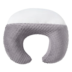DONOMILO Upgraded Nursing Pillow overview demonstrates ergonomic support during feeding.